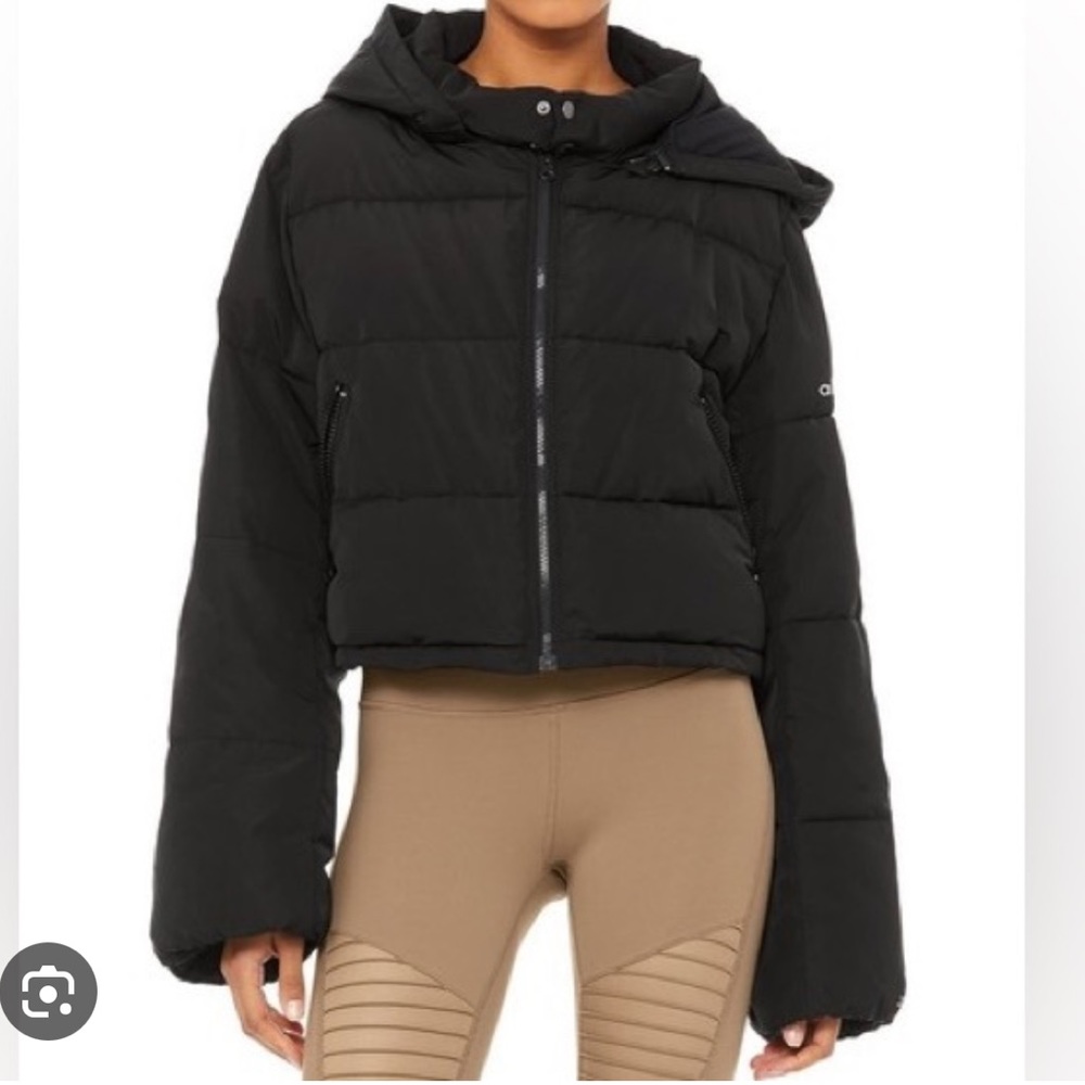 ALO Yoga - Introspective Quilted Puffer - Black, Large